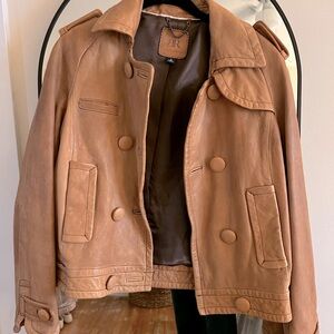 Banana republic vintage leather jacket
